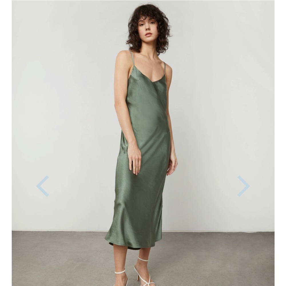 Oak + Fort Midi Slip Dress